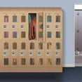 thumbnail image 4 of 12" Wide Double Tier Vented Metal Locker - 3 Wide - 6 Feet High - 12 Inches Deep - Tan - Unassembled, 4 of 4