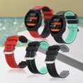 thumbnail image 3 of Gwong Electrónica WatchBand Dual Color Ajustable Silicone Reemplazo de Strap Band Watch Accesorio para Garmin 220 230 235 235Lite 620 630 735xt, 3 of 6