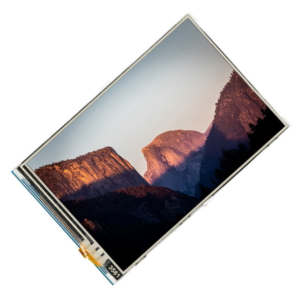 Display Raspberry 3.5 Inch 480x320 Resolution Colorful Tft Lcd Touch Screen Pi Inch Monitors Screen for Tft Lcd Pie Resistor with Stylus Pen Size 85.42 X