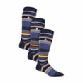 thumbnail image 1 of 3 Pairs Ultra Lite Mens Ski Socks | Heat Holders | Funky Patterned Striped Knee High Socks, 1 of 2
