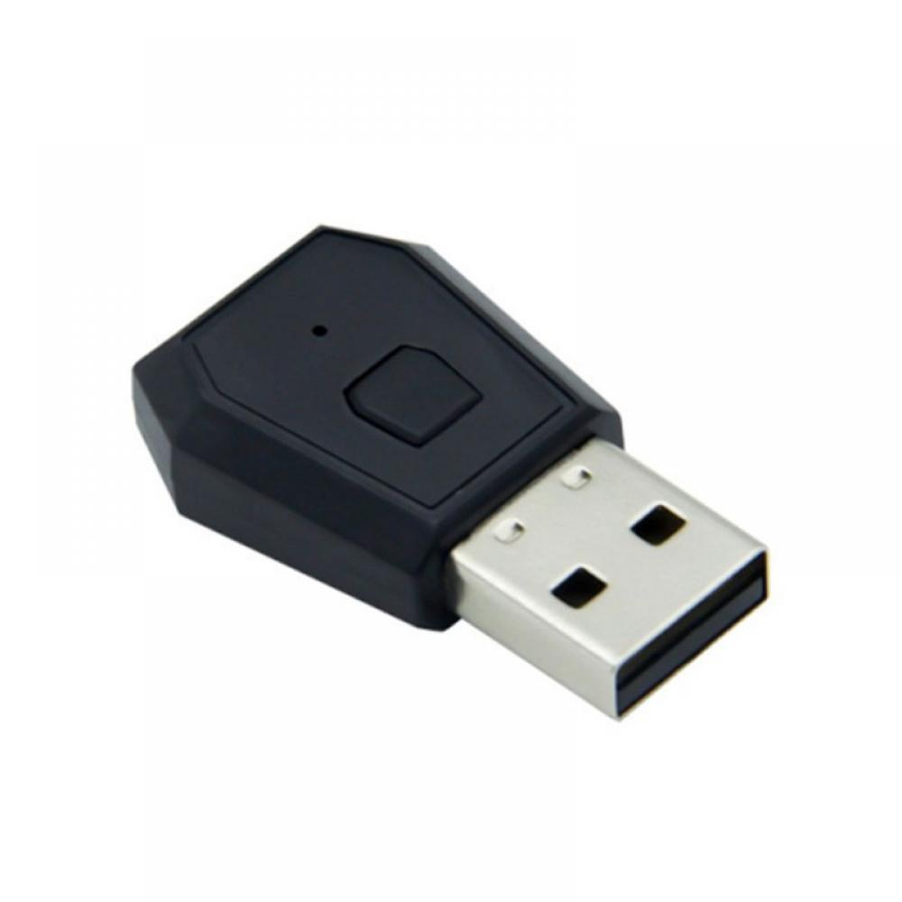 Prettyui For PS4 Bluetooth Wireless USB Adapter Dongle Receiver for Headphone Microphone - image 4 of 6