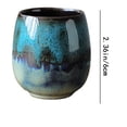 thumbnail image 2 of Ceramic Coffee Cup Blue Coffee Mugs Small Creative Hand Warming Cup Comfortable Color Coffee Cups Modern Unique Style Coffee Mugs Kitchen Cups 2.36 Inch (1Pcs), 2 of 2
