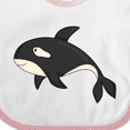 thumbnail image 4 of Inktastic Killer Whale Boys or Girls Baby Bib, 4 of 4