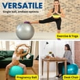 thumbnail image 3 of Pelota de ejercicio ProBody Pilates de 55 cm para estabilidad y yoga, 3 of 9
