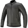 Alpinestars Topanga Mens Leather Motorcycle Jacket Black
