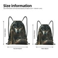 thumbnail image 2 of Sikiie Wolf With Basketball Drawstring Backpack Drawstring Bags, Draw String Back Bag for Sports, Gym, Travel, Swimming, Beach-Small, 2 of 6