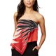 thumbnail image 1 of Blusa de punto estampada Rachel Roy para mujer Roja Mediana Tejer, 1 of 1