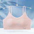 thumbnail image 2 of Swuxness Toddler Big Girls Training Bras Solid Color Bralette Spaghetti Strap Breathable Soft Stretchy Supportive, 2 of 5