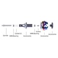 thumbnail image 2 of Universal Reel Handles Rocker Spinning Wheel Grip Knobs Sports Gear Fishing Tackles DIY Crafting Replacing Parts S, 2 of 9