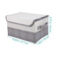 thumbnail image 2 of 1 Pc Clothes Storage Box Dormitory Storage Container Sundries Toys Storage Case, 2 of 8