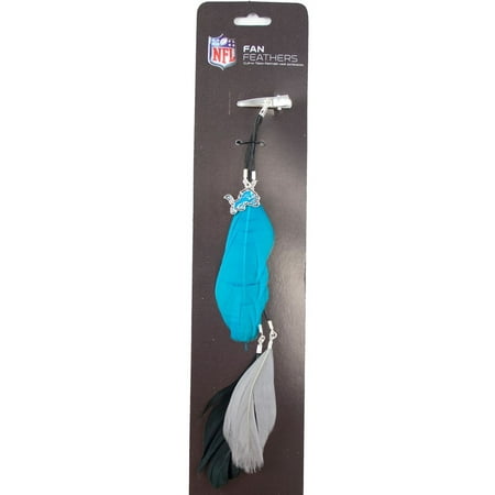 Detroit Lions Team Color Feather Hair Clip