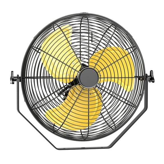 18" Outdoor Wall Mount Fans, 3-Speed Waterproof Professional Outdoor Fan, for Commercial and Garage, UL Listed