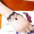 thumbnail image 4 of Nueva joyería para mujer Retro gótico estrella de enlace de cadena de encaje negro regalos Yinane Pulsera, 4 of 4