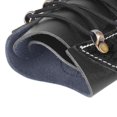 thumbnail image 3 of Muñequera Deportiva de Cuero Sintético Protector de Vintage Accesorios de Disfraces Cosplay para Mujer Hombre Negro Soledad Protector de seguridad para el brazo de tiro con arco de caza, 3 of 7