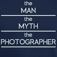 thumbnail image 3 of CafePress - The Man The Myth The Photographer T Shirt - Men's Classic Graphic Cotton T-Shirt, 3 of 4