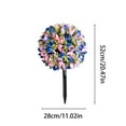 thumbnail image 5 of Artificial Flower Garden Stakes Outdoor Decor - 20" Realistic Flowers with Ground Spikes for Yard, Patio, Porch, Farmhouse & Wedding Decoration, 5 of 6