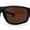 Matte Black / Brown, variant on 90s Classic Wrap Biker Style Driving HD Lens Plastic Sunglasses All Brown