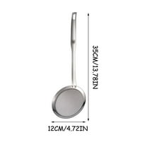 Vxdvou Stainless Steel Oil Separator, Fine Mesh Oil Filter for Kitchen, Easy to Clean Oil Strainer, Kitchen Gadgets, Grease Filter Spoon for Cooking & Home Kitchen Essentials