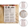 thumbnail image 1 of Clear Stamp DIY Exquisite TPR Practical Perpetual Calendar Seal Household Supplies, 1 of 8