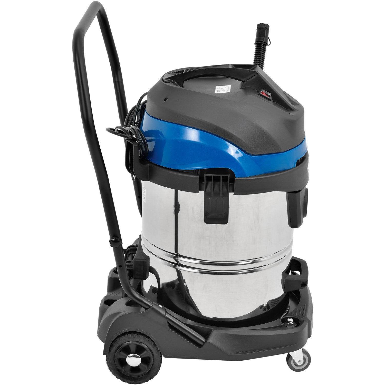 Global Industrial Wet Dry Vacuum, 16 Gallon, Stainless Steel