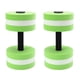 thumbnail image 2 of 2 mancuernas flotantes de espuma EVA para yoga, ejercicio, fitness, para hombres, mujeres y niños, color verde, 2 of 14