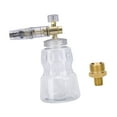 thumbnail image 2 of Rociador de espuma a presión para lavado de autos, botella de espuma de gran capacidad, 1 l, conector rápido de 1/4", rociador de agua, Adaptador H, 2 of 8