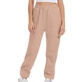 thumbnail image 4 of JJHGVB Joggers for Women Sweatpants Women Barrel Pants Women Women Baggy Sweatpants With Pockets High Waist Joggers Pants Lounge Pants Athletic Pants Beige L, 4 of 5