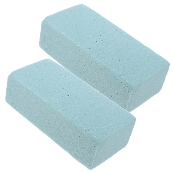 Raindrops 2pcs Flower Arrangement Foam Bricks Wet and Dry Floral Foam Blocks for Fresh and Artificial Flowers Plant Foam for Floral Arrangements for Crafts and Florist Projects