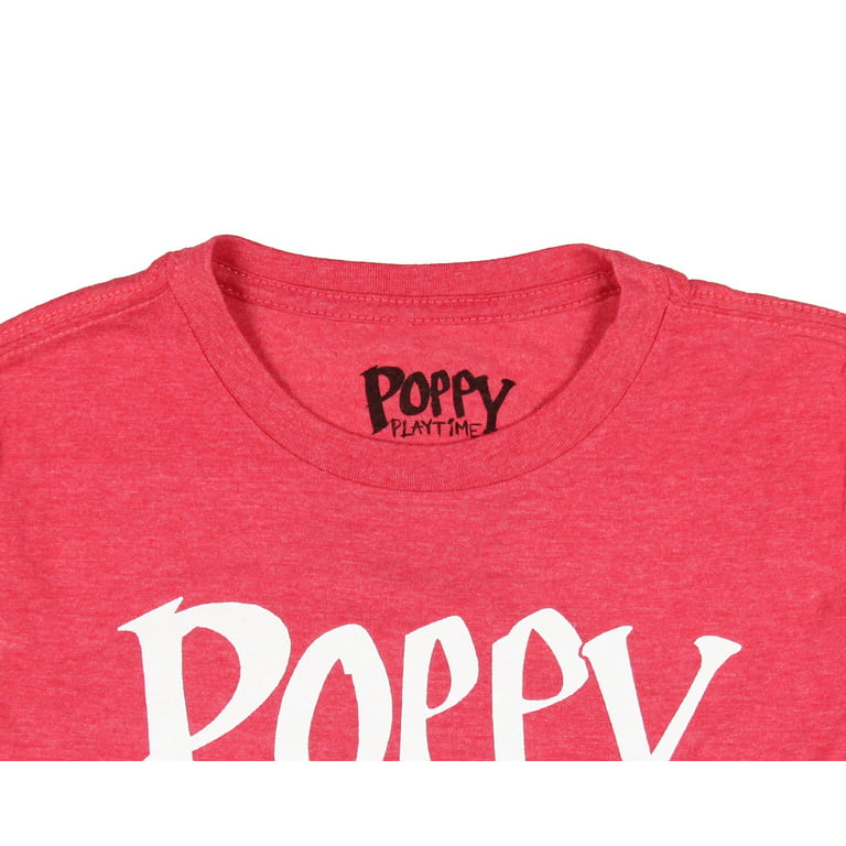 Poppy Playtime Boys' Bad Guys Huggy Mommy Long Legs Boxy Boo T-Shirt