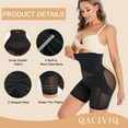 thumbnail image 5 of Nebility Women Shapewear Tummy Control Panties High Waist Butt Lifter Shorts Seamless Body Shaper Booty Enhancer Thigh Slimmer, 5 of 8