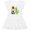 AA-White, variant on Inktastic 2nd Birthday Dinosaur 2 Year Old Boy Girls Toddler Dress