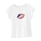thumbnail image 5 of Camiseta para mujer verano transpirable ropa deportiva cuello redondo camisa para caminar playa SG, 5 of 7