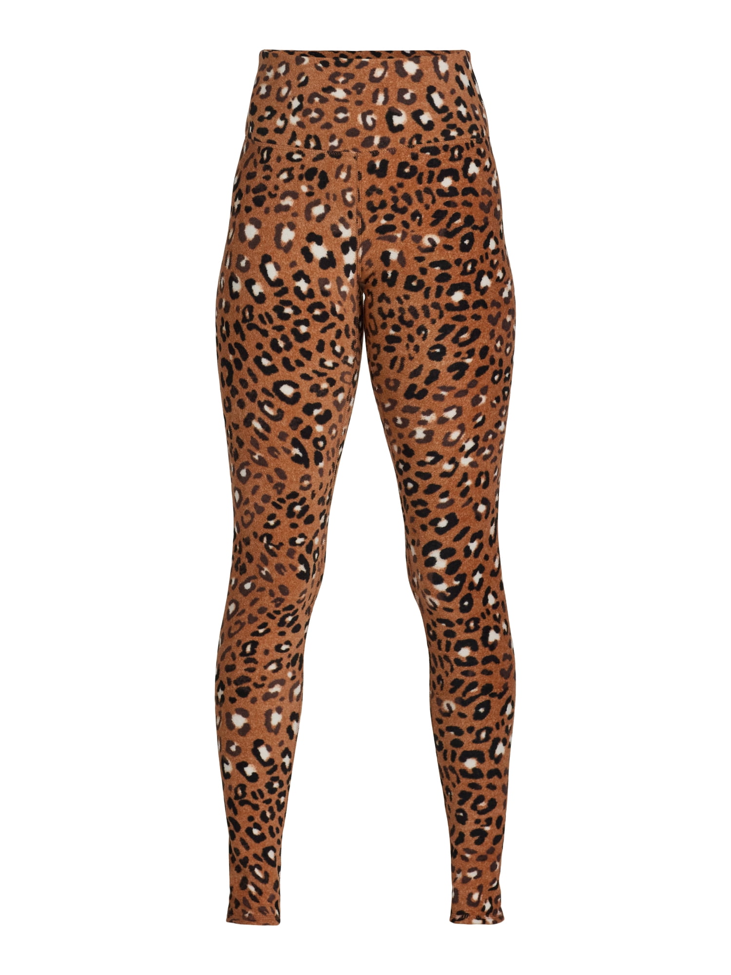 ClimateRight by Cuddl Duds Stretch Women's Warm Stretch Fleece High Rise Base Layer Thermal Legging, Sizes XS to 4X