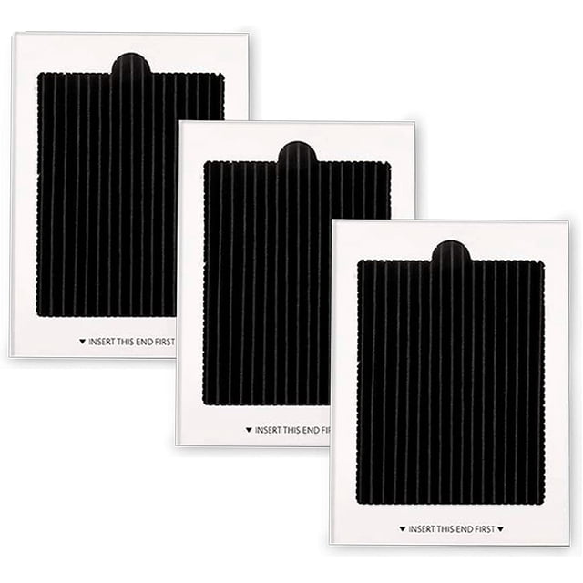 Refrigerator Air Filters Replacement Compatible with Frigidaire PAULTRA Pure Air Ultra, EAFCBF Air Filter for Electrolux - Reduce Odors with Activated Carbon Technology - Part 242061001-3 Packs