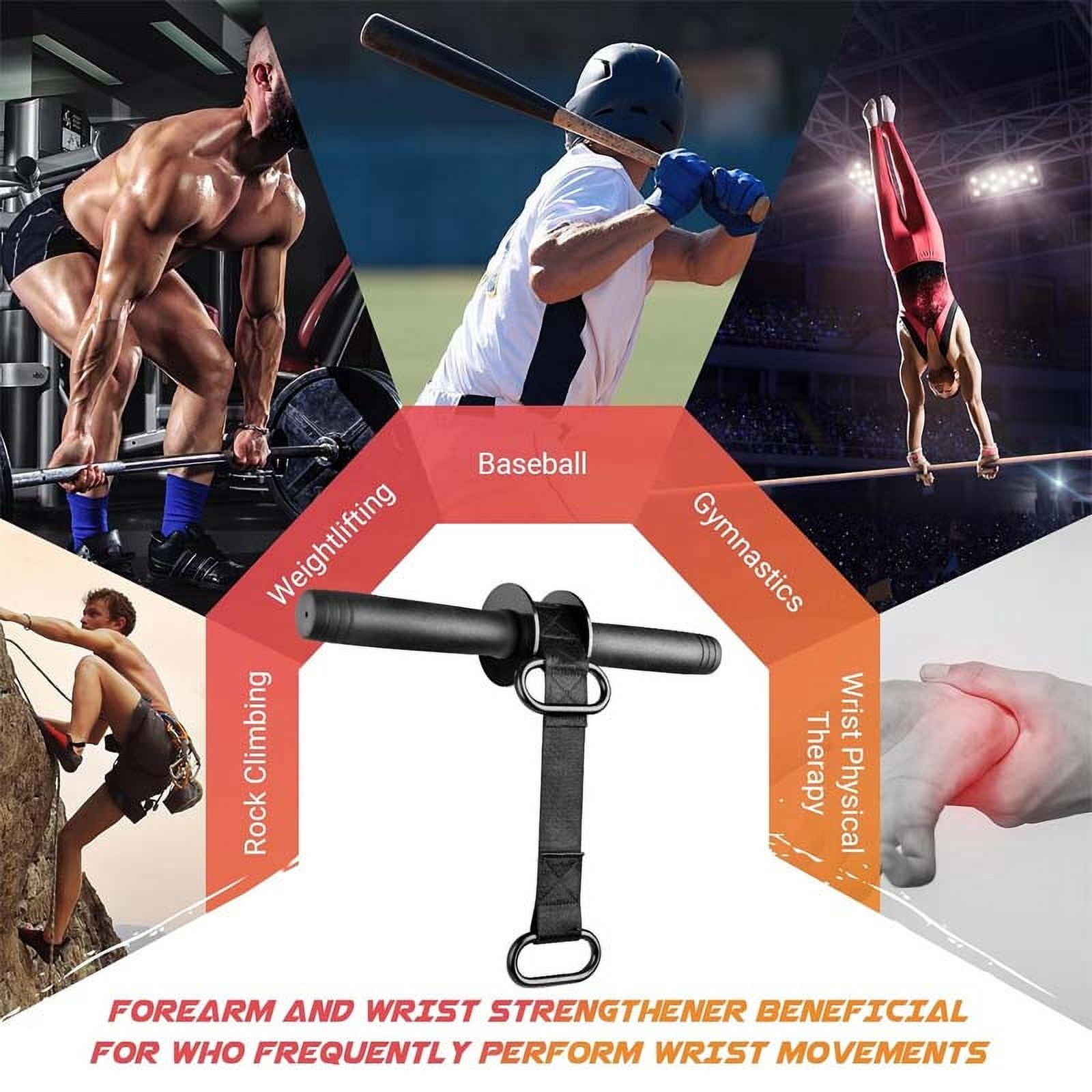 Forearm Trainer Wrist Strength Puller, Fitness Equipment For Grip Training, Adjustable Resistance Workout Tool