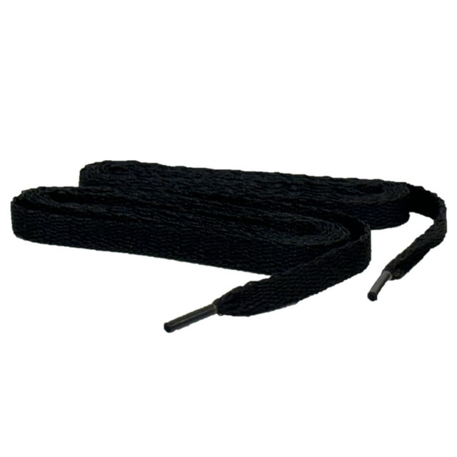 Zapatillas planas deportivas Kiwi Sport de Shoelaces, color negro, 137 cm