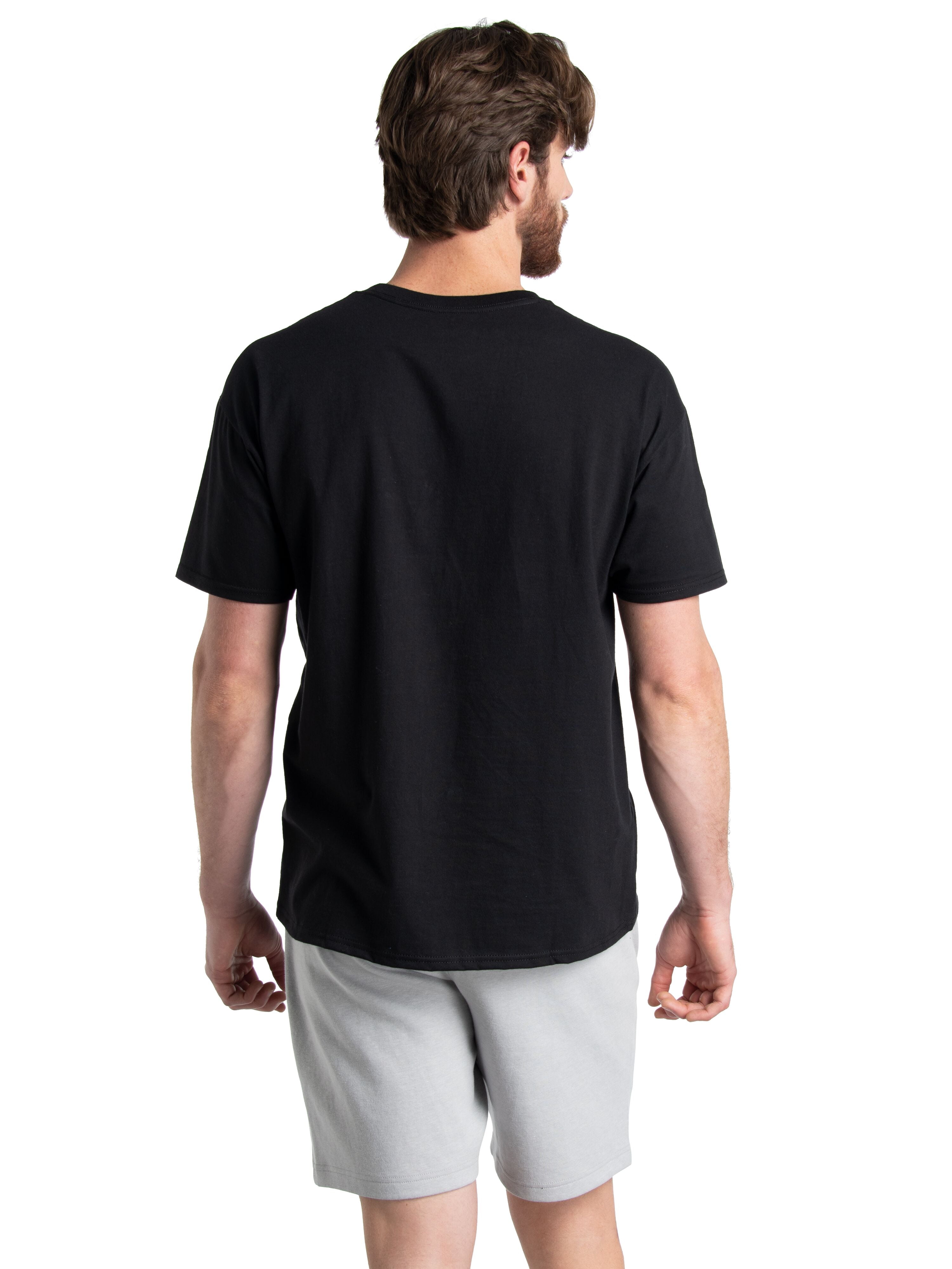 Fruit of the Loom Men's EverSoft Short Sleeve Pocket T-Shirt, 2 Pack