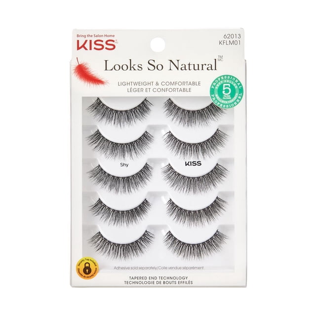 Kiss - Looks So Natural - Multipack Shy - 5 paires