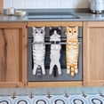 thumbnail image 5 of Divertidas Toallas de Mano para Gatos, Toallas de Mano para Cocina y Baño, Toallas de Microfibra Absorbentes Suaves de Secado Rápido, Naranja, 5 of 5