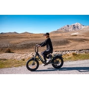 Cyrusher Rumble Electronic Bike for Adult 28,500W E-Bike 48V 18Ah UL2849 22 MPH Max Speed Step-Through Bike for Daily Commute