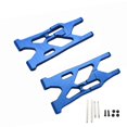 thumbnail image 2 of Juego de 2 brazos de suspensión trasera de aluminio para coche RC Lasernut U4 1:10 Azul, 2 of 8
