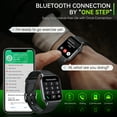 thumbnail image 4 of VOPOCO QS08P Smart Watch for Men Women with Call (Make/Answer) 1.83" HD Watch with 100+ Sports Modes Compatible with iOS Android, 1pc, 4 of 5