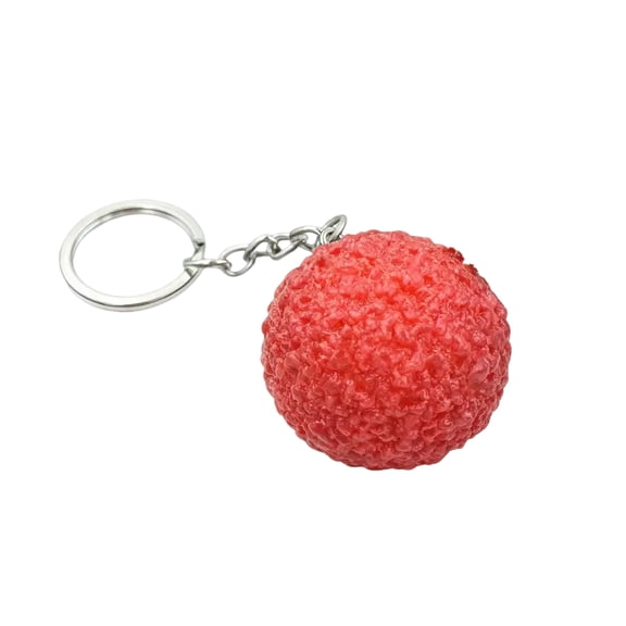 Fun Creative Simulation Food Keychain A 1Pc Lychee Keyring For Teens S