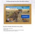 thumbnail image 2 of ArtToFrames 15.4x10.7 Inch - 39x27 CM Gold Puzzle Frame for 300 piece Puzzles.1.25 Inch Custom MDF Puzzle Frames, Classic Gold - Comes with Regular Glass, 2 of 6
