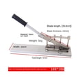 thumbnail image 4 of PVC Plastic Wire Slot Cutting Machine Wire Duct Cutter PE Plastic Pipe Hose Scissor Adjustable PVC Wiring Duct Cutter 100x100MM ,Easy to Use, 4 of 6