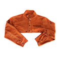 thumbnail image 1 of EULANGDE Manches Cape en Cuir Résistant à la Chaleur pour Soudeurs Premium, Poignets Réglables, Col Réglable, m L TG 2TG 3TG pour Hommes & Femmes (Moyen), 1 of 2