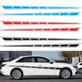 thumbnail image 2 of 2pcs Car Side Stripe Removable Long-term Durability Eco-friendly Car Graphics Decal Side Vinyl Sticker For Truck, 2 of 5