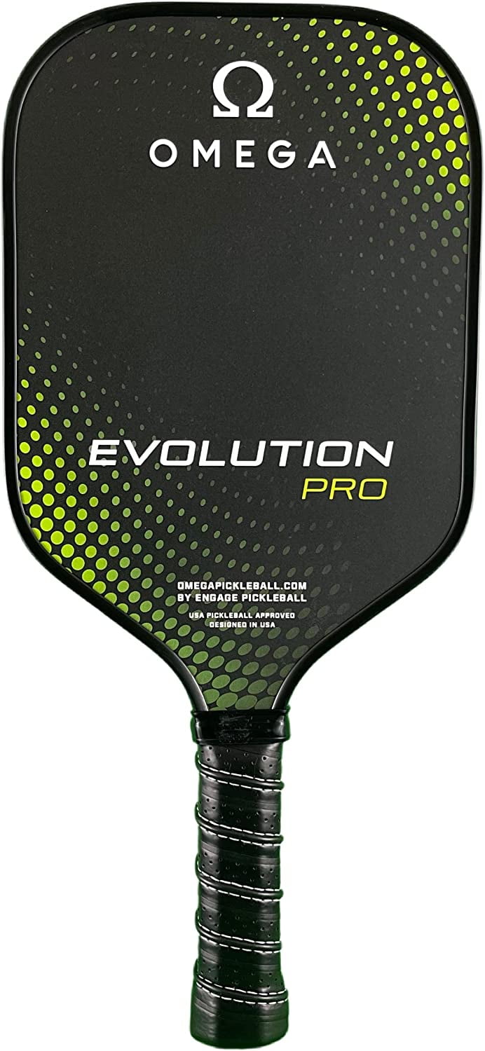 Engage Pickleball Omega Evolution Pro Pickleball Paddle Thick Polymer