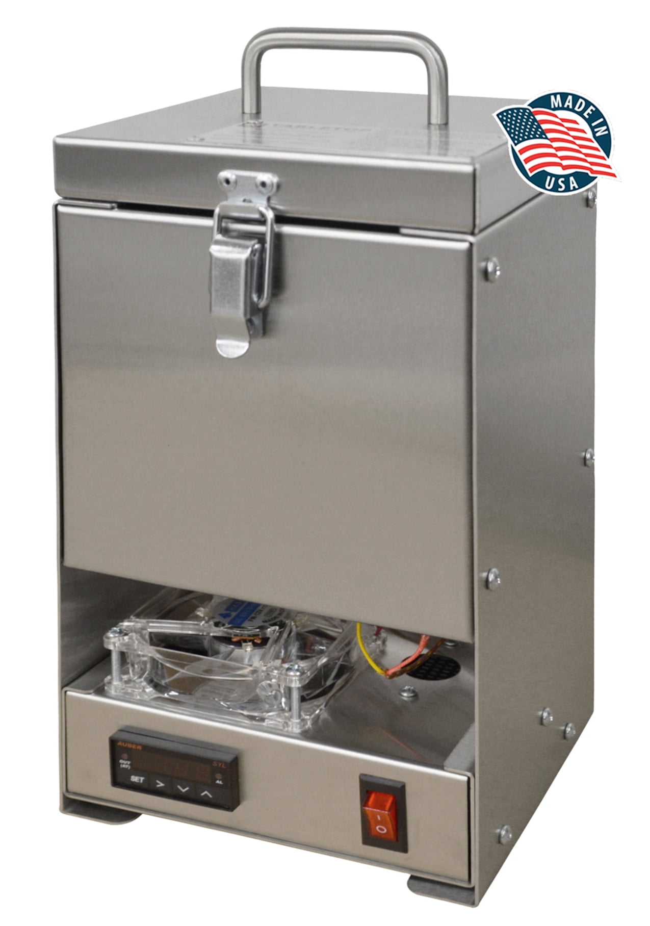 TableTop QuikMelt 100 oz PRO-100 Melting Furnace - Stainless Steel Kiln Jewelry Making Metal Melting Casting Enameling Glass Fusing Precious Metal Clay Kiln - FUR-0075