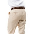 thumbnail image 4 of Men's 3-Pack of Tan Dress Pants by Azzuro, 4 of 4